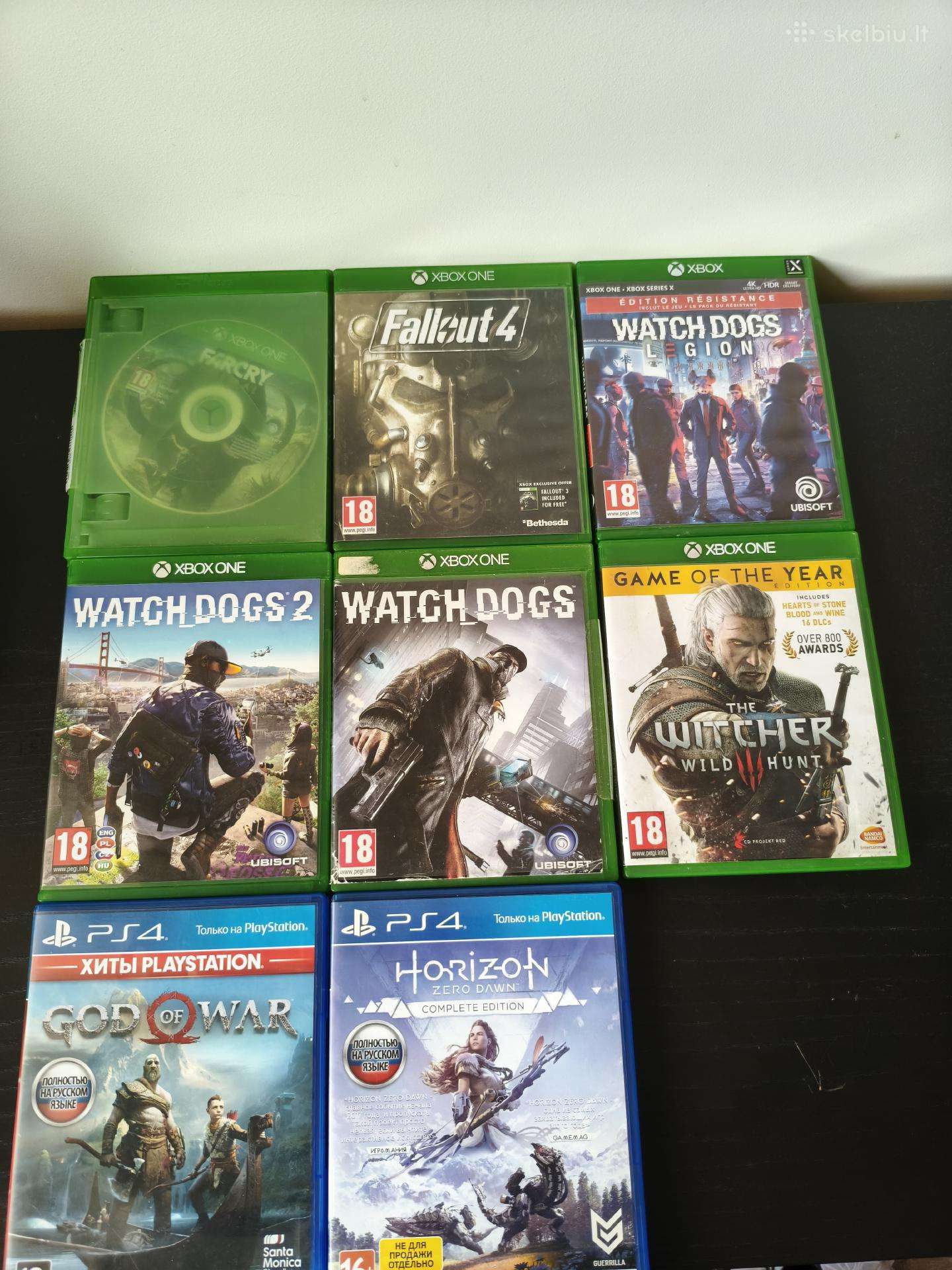 Žaidimai xbox ir ps4