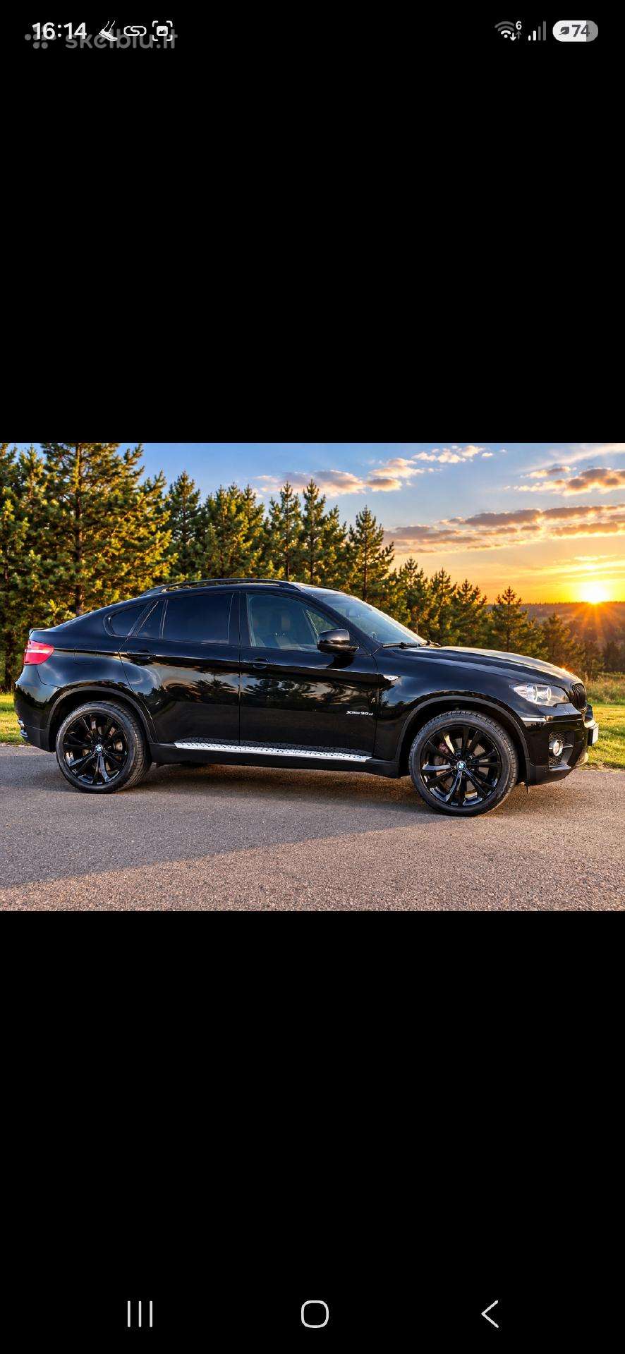 Parduodamas bmw x6