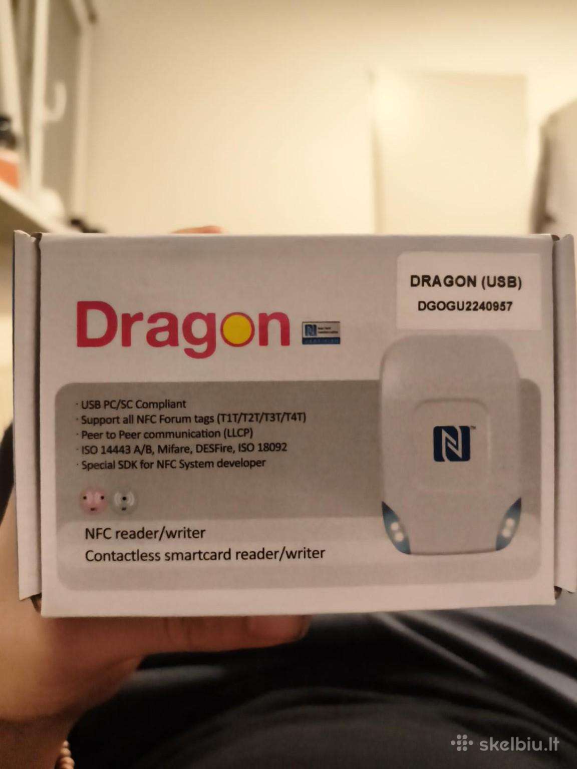 Parduodamas Nfc/rfid skaitytuvas irašytuvas