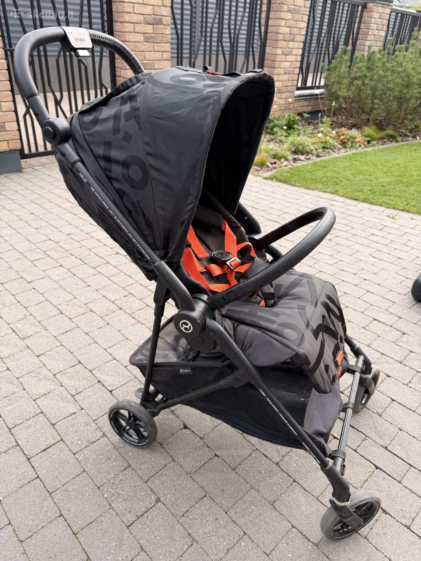 Cybex Melio Carbon vaikiškas sportinis vežimėlis