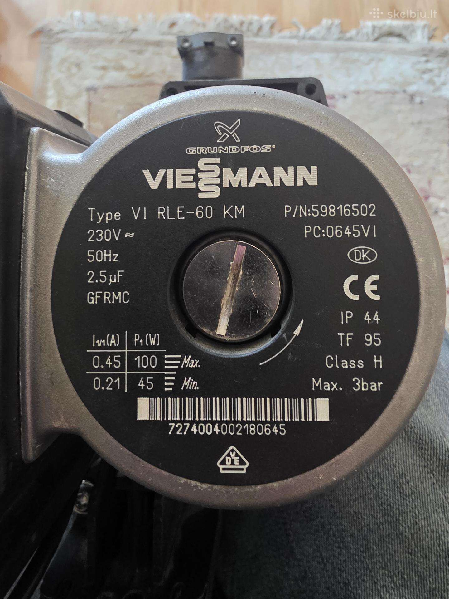 Viessman cirkuliacinic siurblys Vi Rle-60km