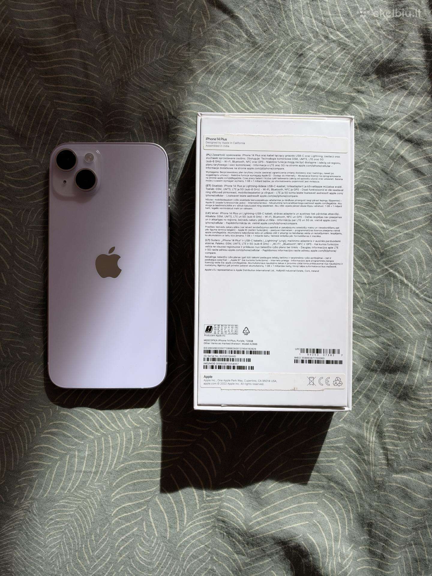 Parduodu iPhone 14 Plus