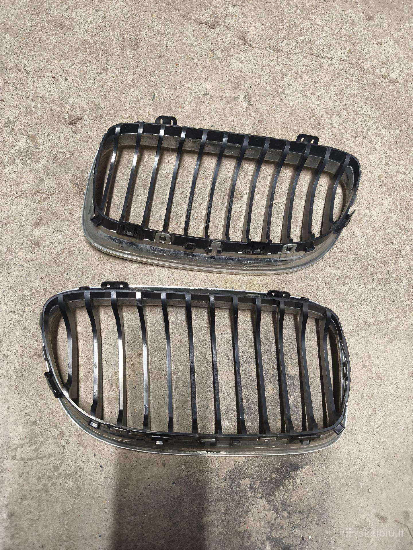 Bmw e90 veidrodėliu gaubtai ir priekines groteles