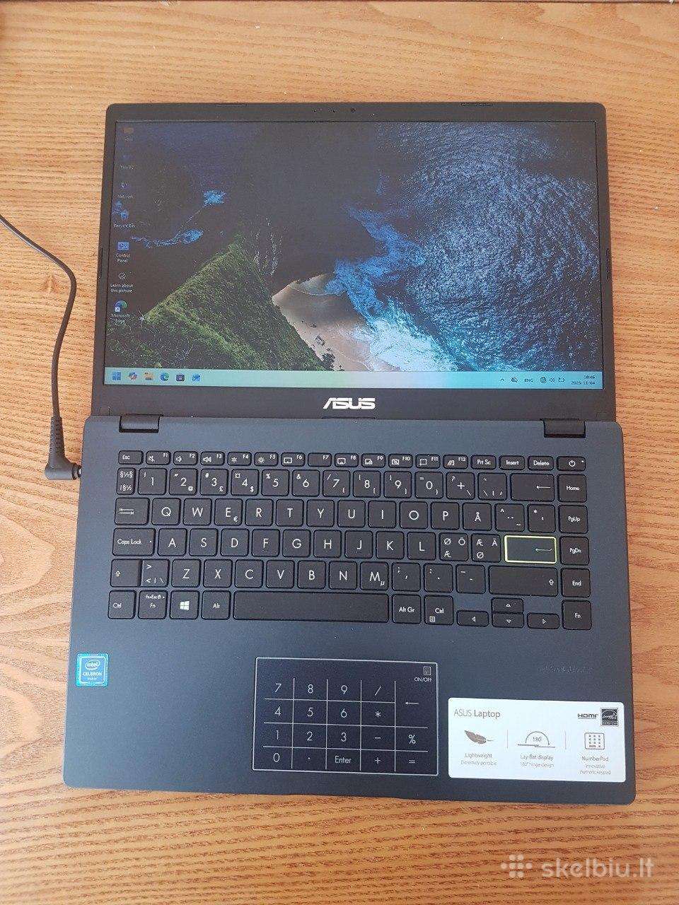 Asus E410m Parduodamas nešiojamas kompas 2022m