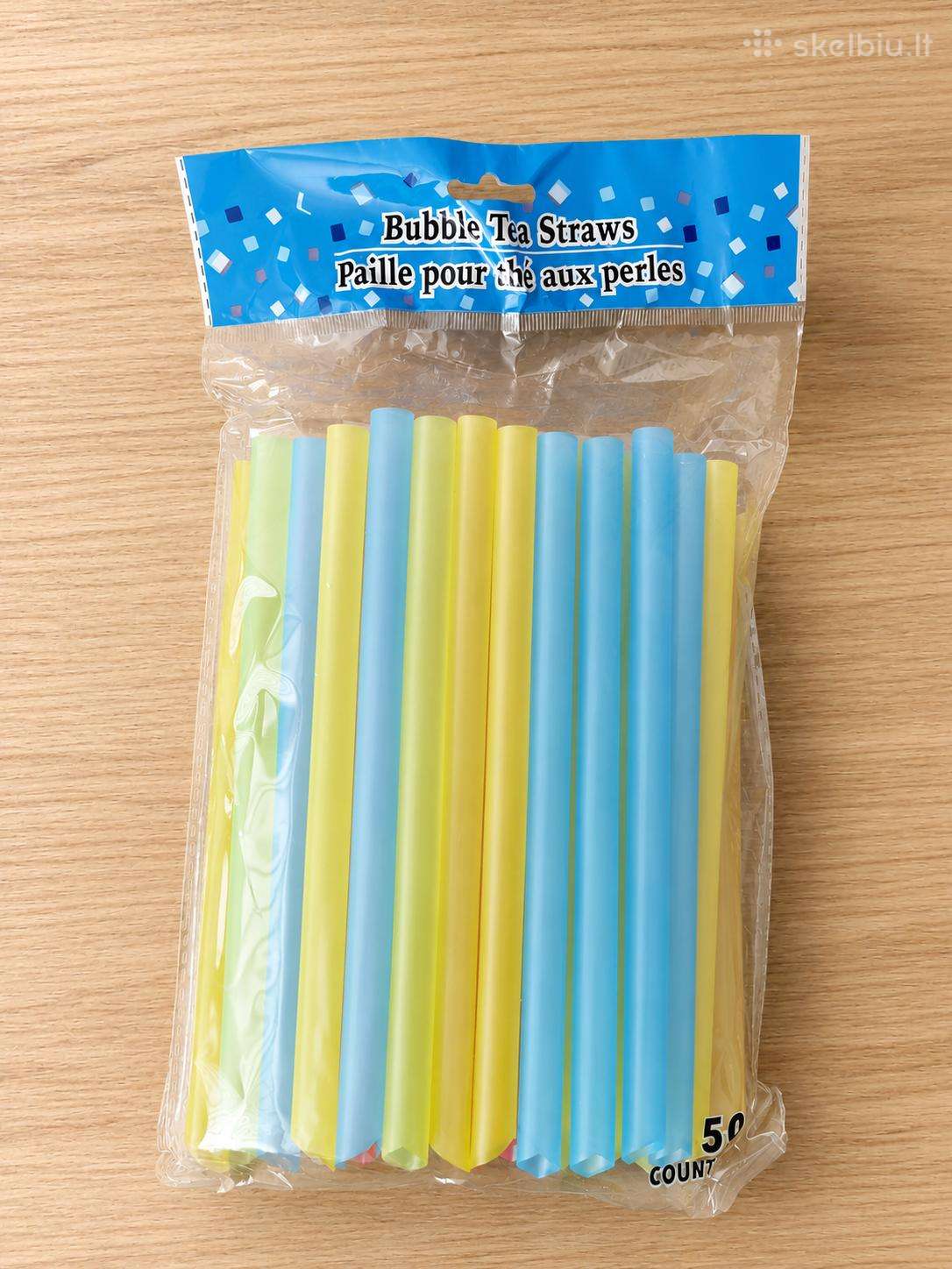 Plastikiniai šiaudeliai