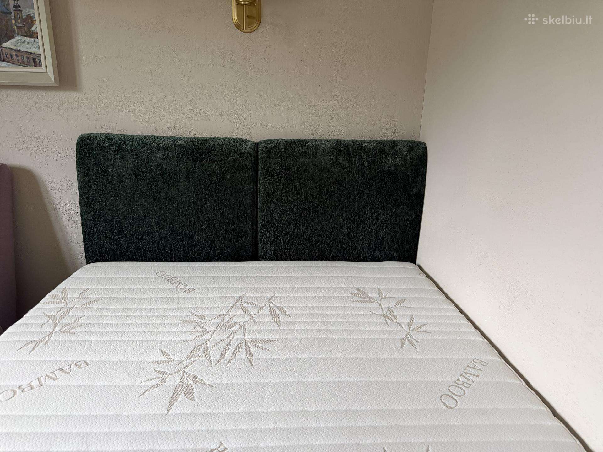 Miegamojo lova iš Accanto 140x200 su čiužiniu
