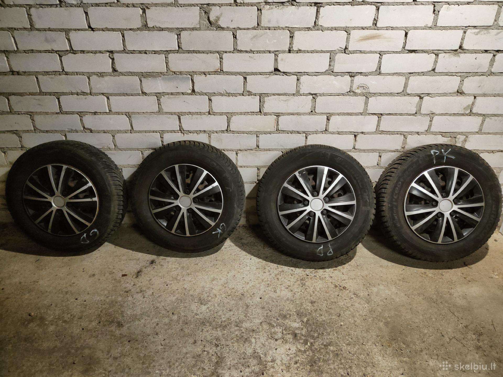 Hankook R14 žieminės padangos su ratlankiais