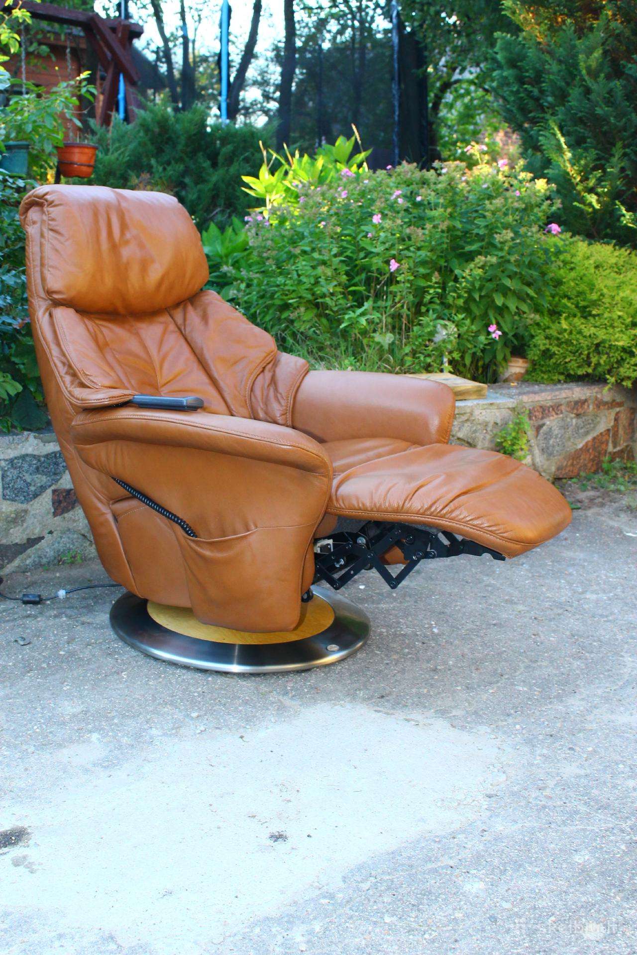 //Poilsinis Relax Odinis Fotelis-reglaineris//