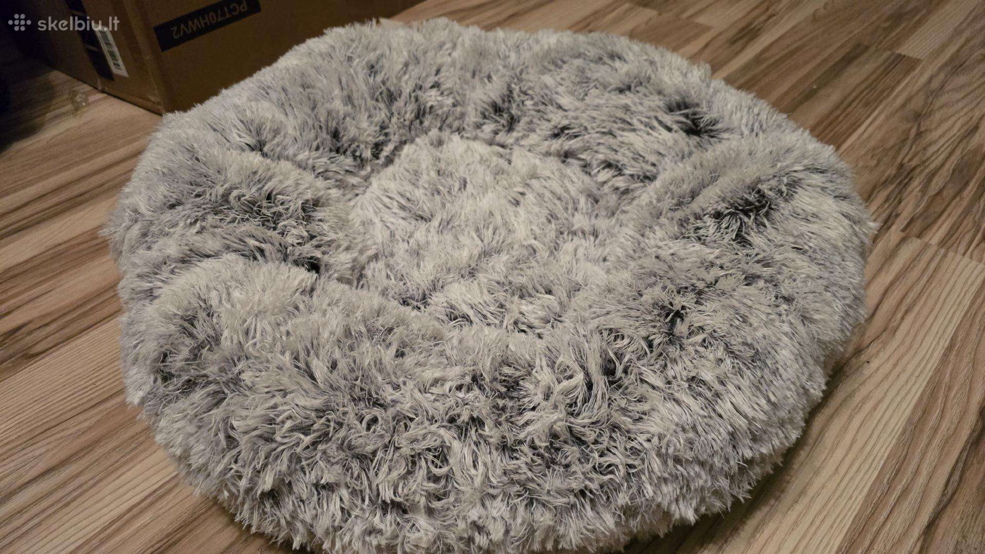 Naujas pūkuotas guolis šuniui ar katei (60 cm)