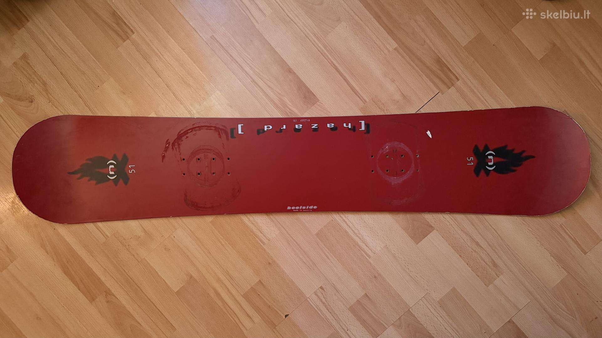 Parduodama Heelside Hazard 51 snieglentė, 151 cm