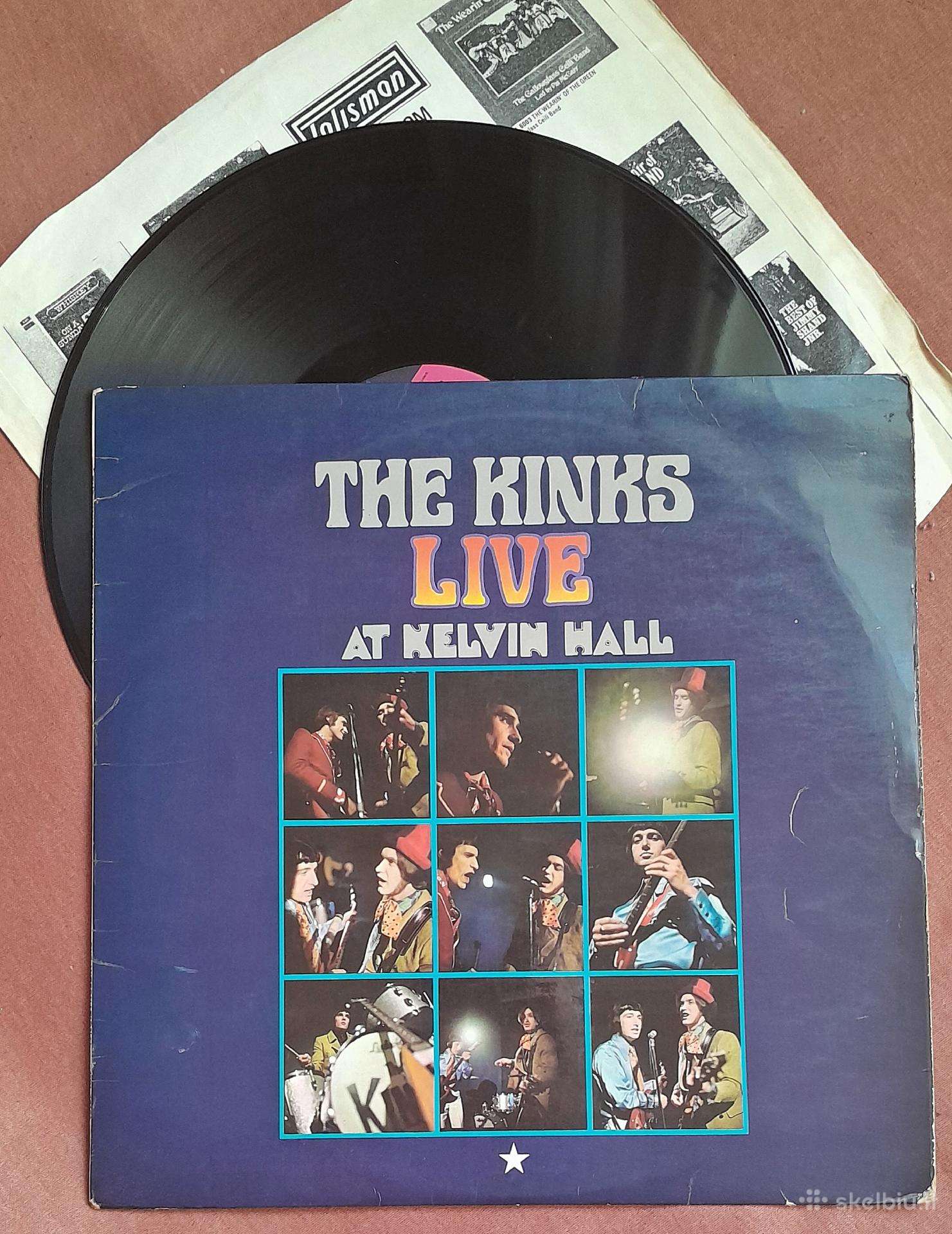 Plokštelė The Kinks Live