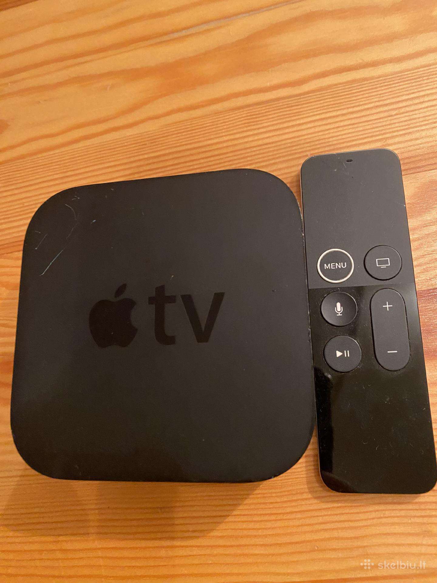 Apple TV 4 kartos A1625 32gb grotuvas