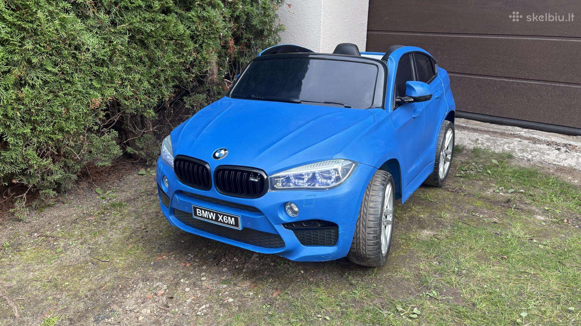 Dvivietis vaikiškas elektromobilis Bmw X6m