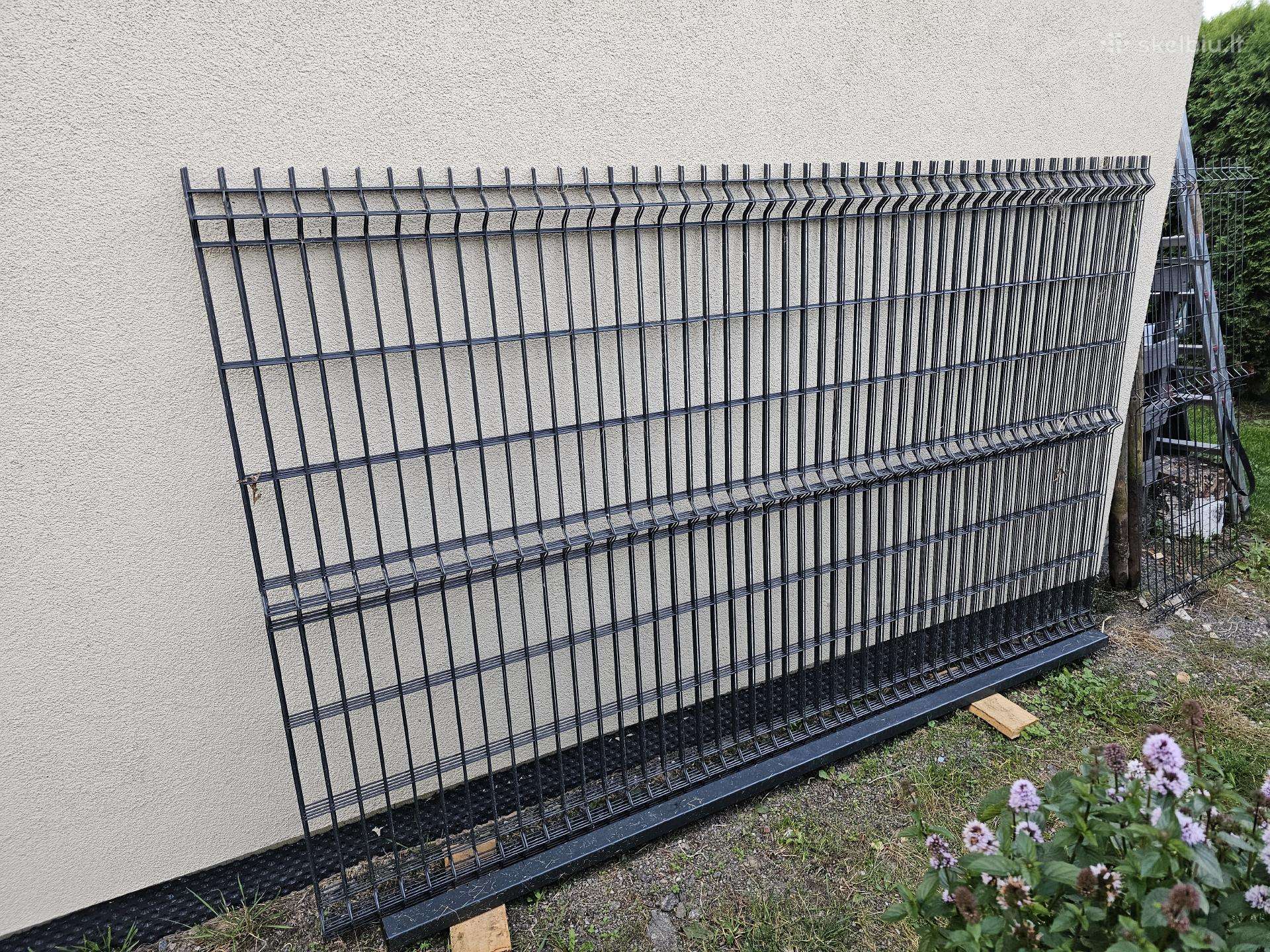 Tvoros segmentas 153 250 3mm pilkas 5vnt.