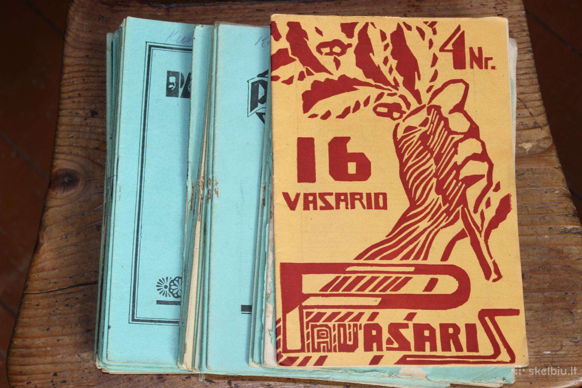 Žurnalai "Pavasris" 19128-1929 m
