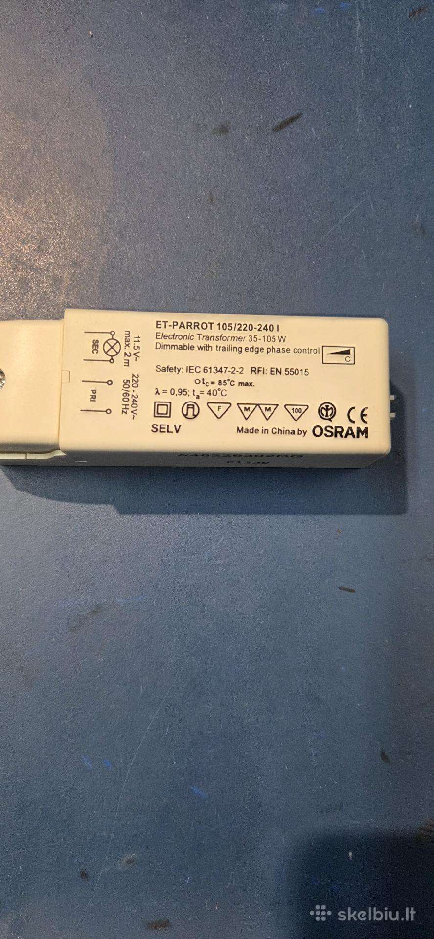 Osram elektroninis transformatorius