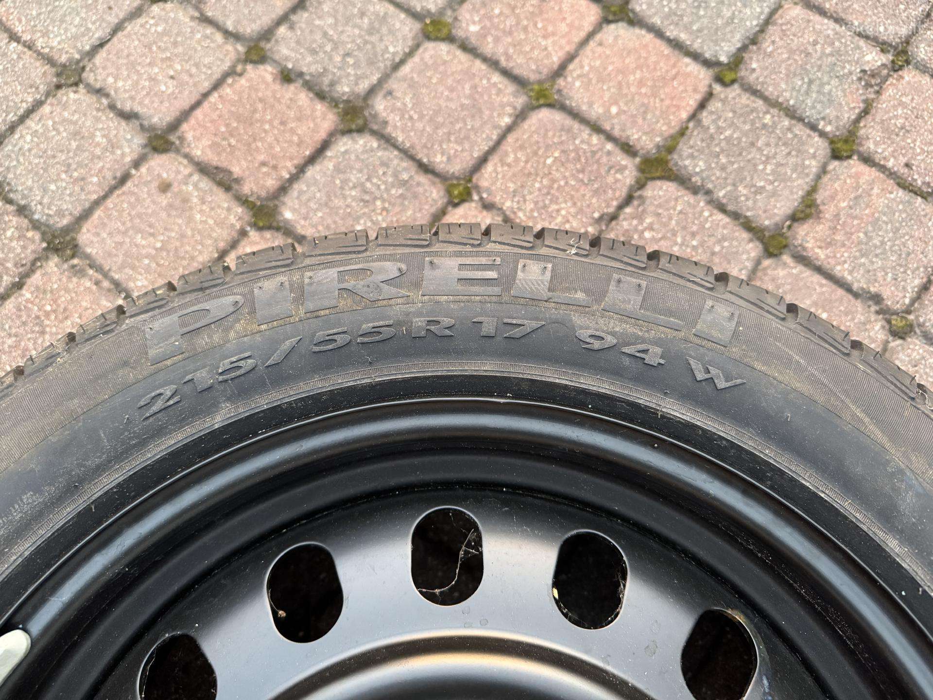 Skardinis R17 ratlankis su padanga (bmw 3)