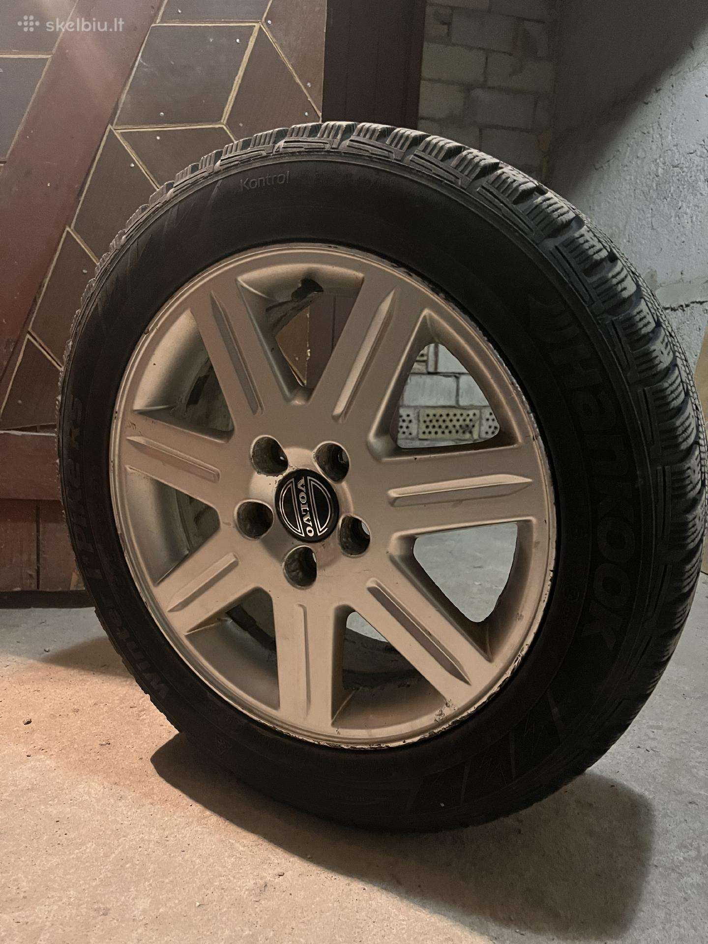 Žieminės 205/55r16 padangos su lietais ratlankiais