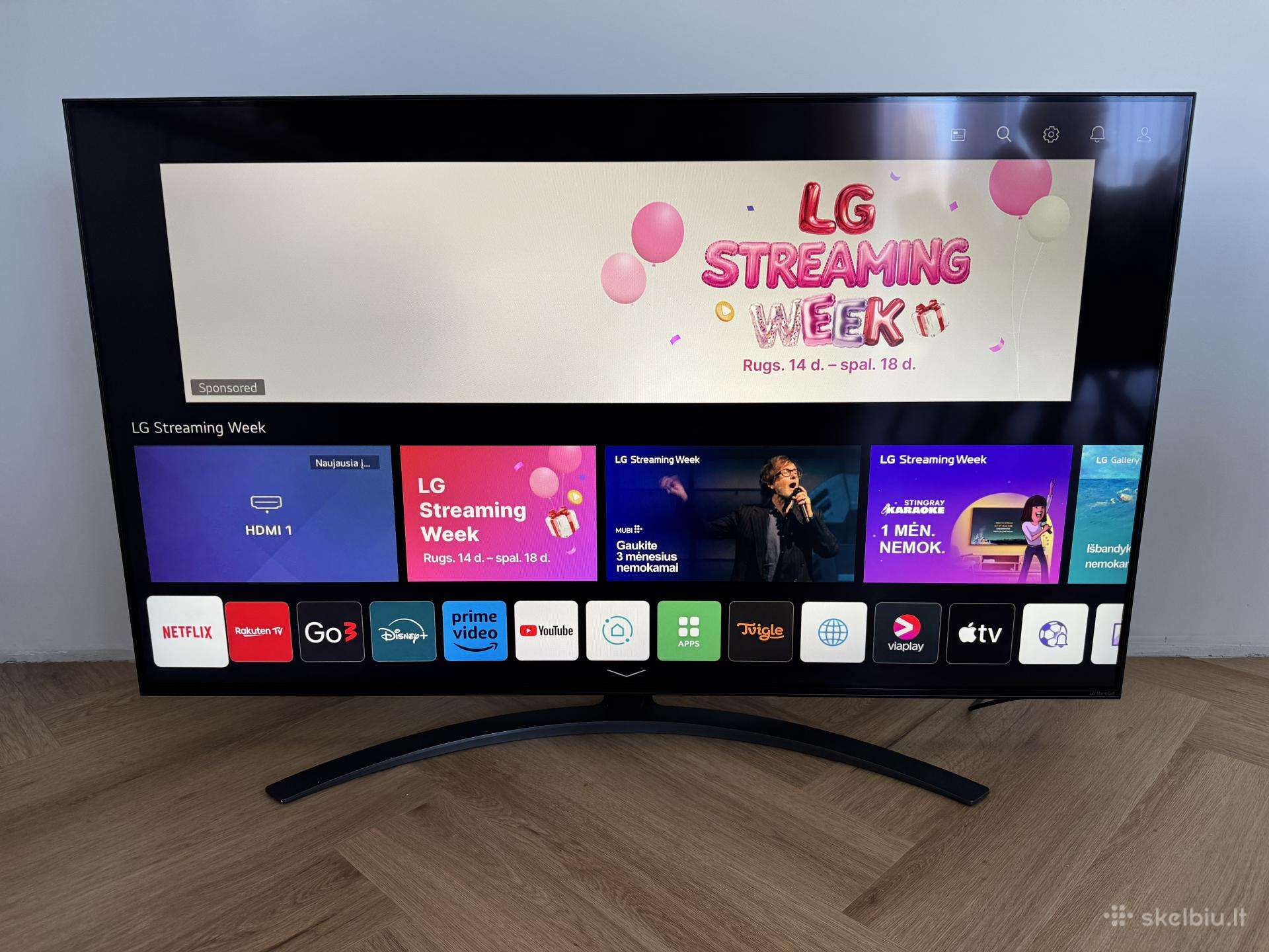 LG 55inch smart TV