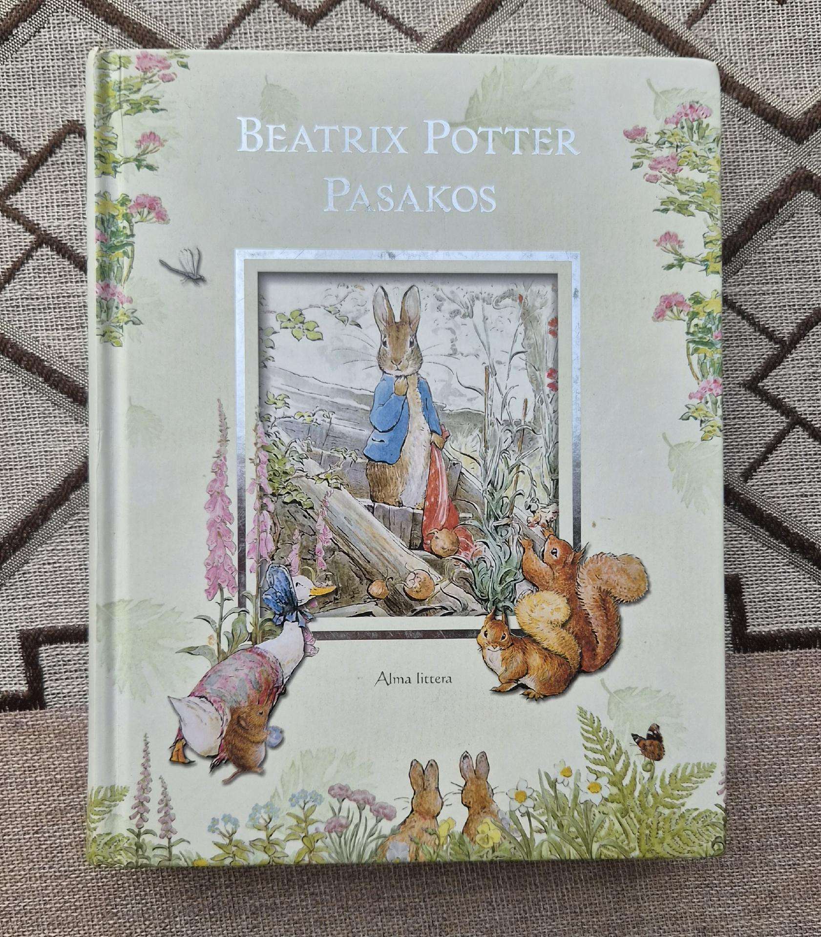 Knyga vaikams. Beatrix Potter Pasakos