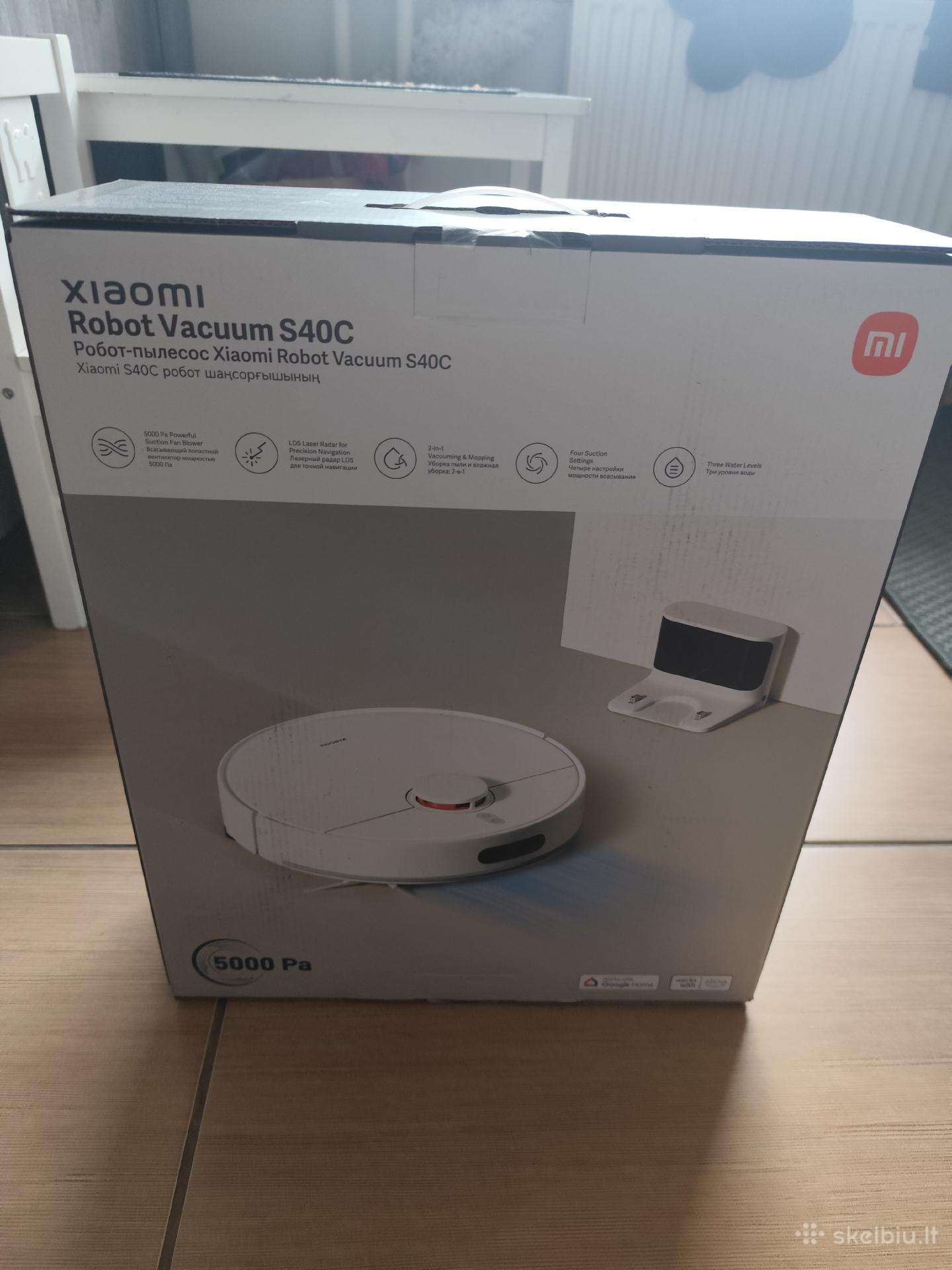 Parduodu dulkiu siurbli robota xiaomi S40c