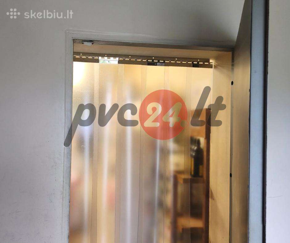 Pvc užuolaida virtuvėms nuo kvapų ir garų