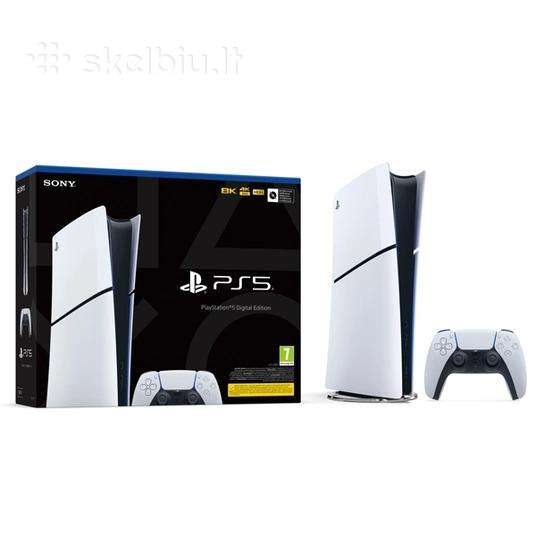 Ps5 Slim Digital Garantija iki 2028-09