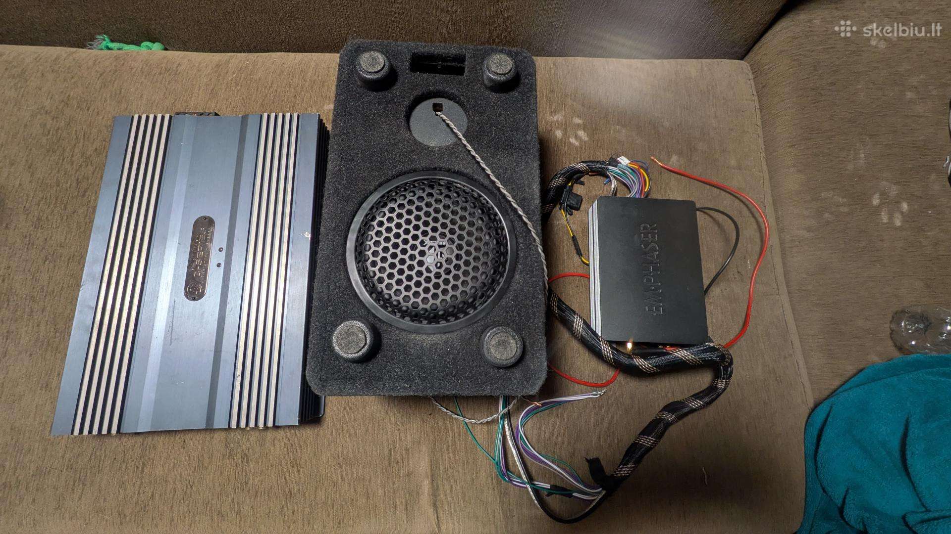 Dls 5 kanalų ,Helix subwoofer Android ir dsp