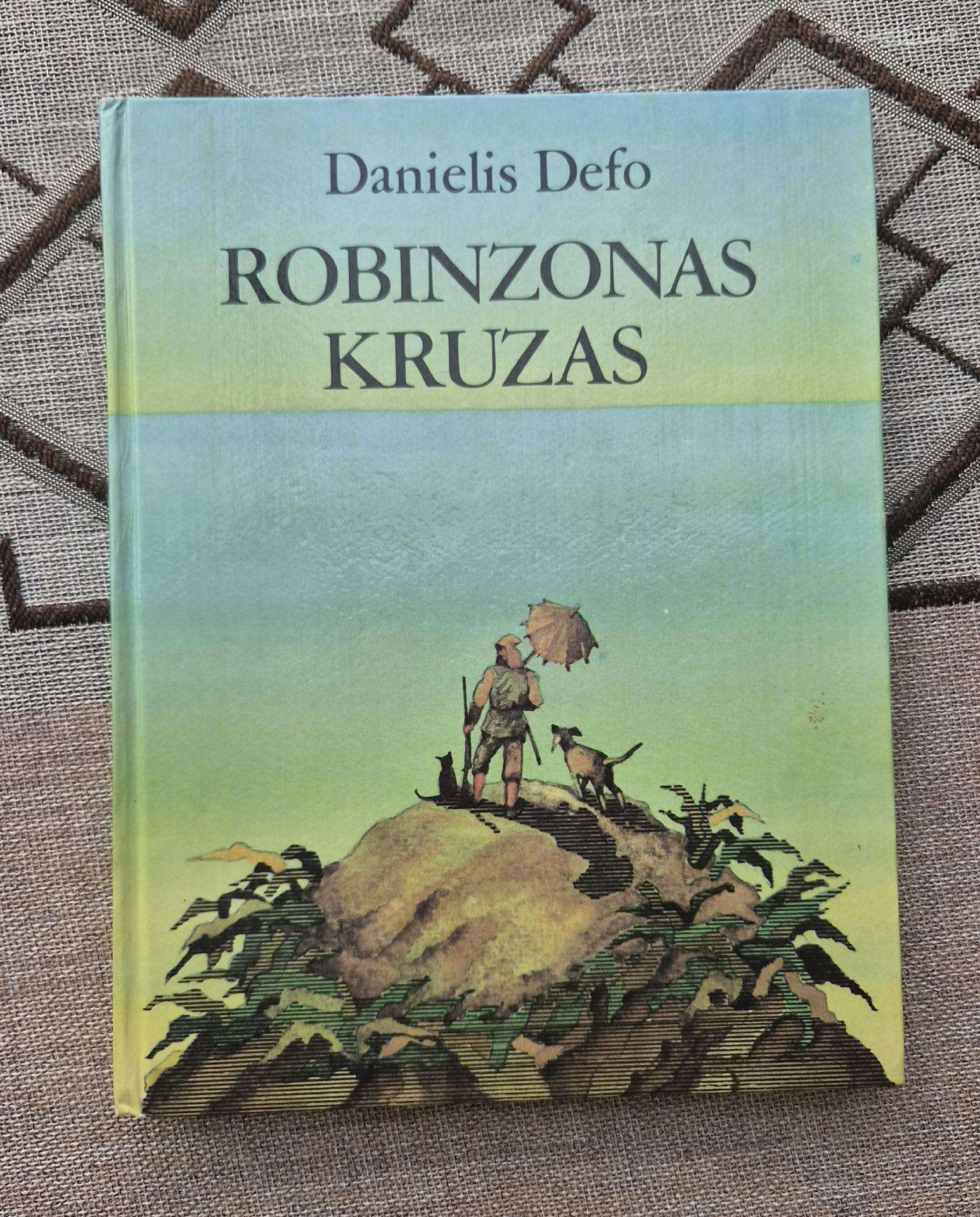 Knyga vaikams. Robinzonas Kruzas