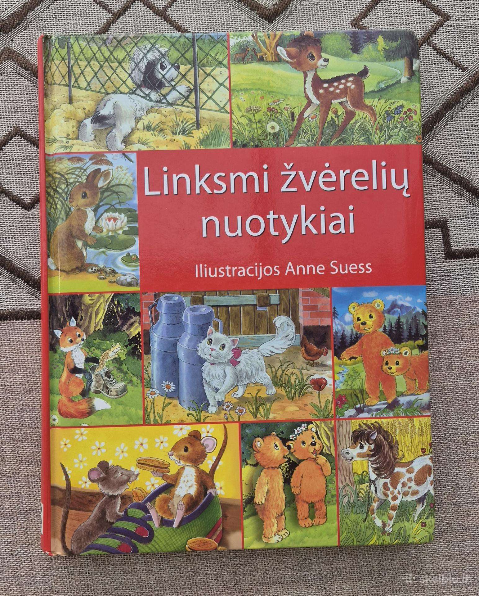Knyga vaikams. Linksmi žvėrelių nuotykiai
