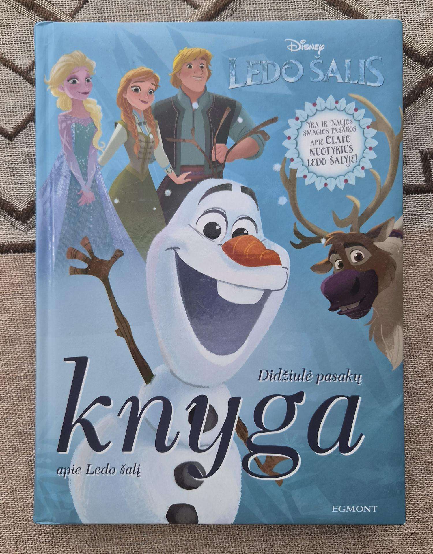 Knyga vaikams. Didžiulė pasakų knyga apie Ledo šal