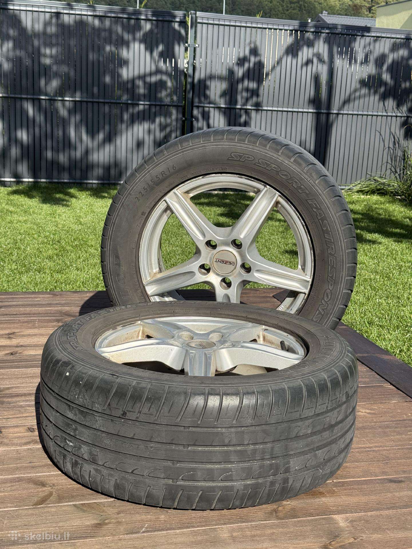 Lengvo lydinio ratlankiai Dezent R16