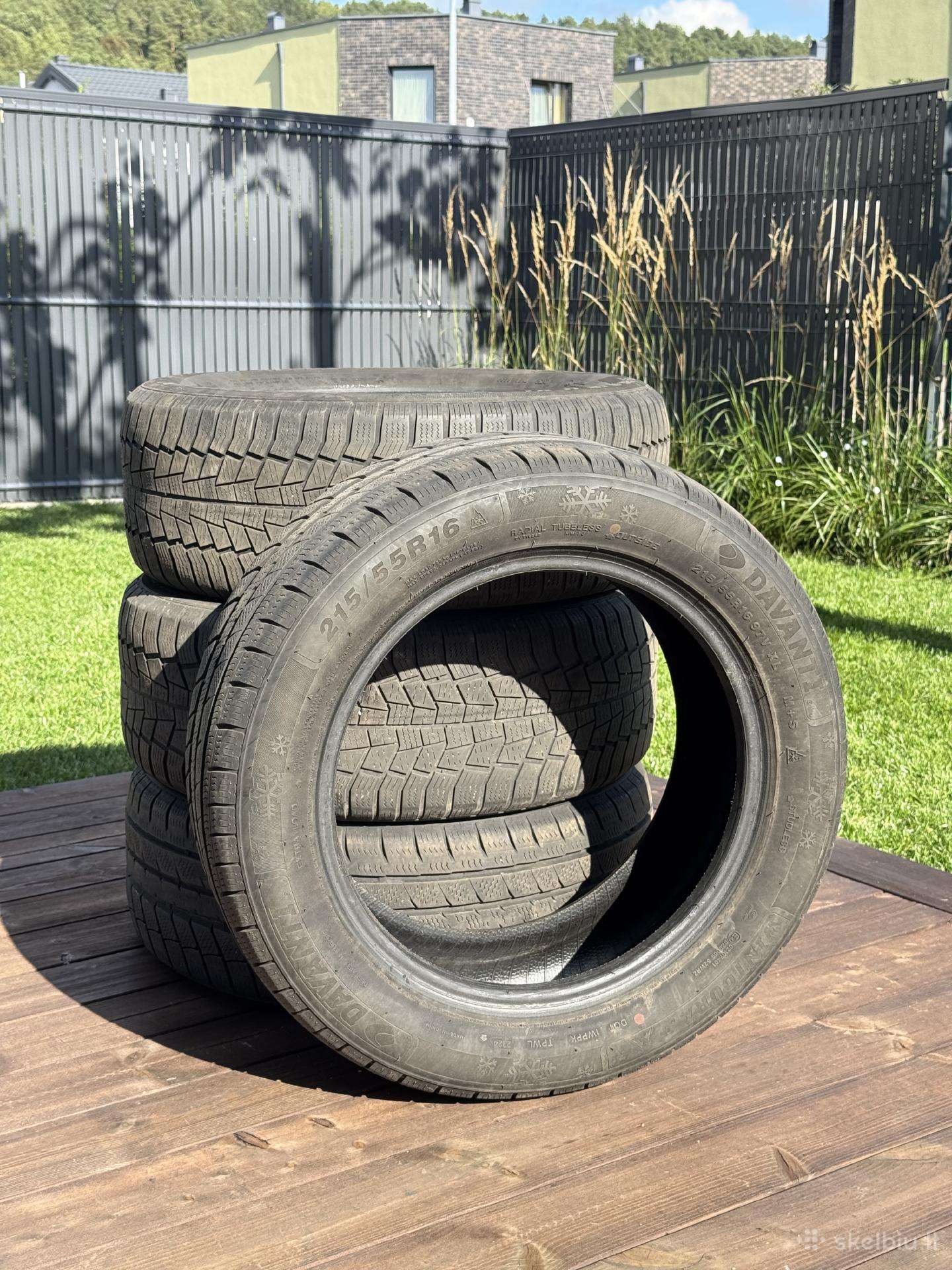 Žieminės padangos 215/55 R16
