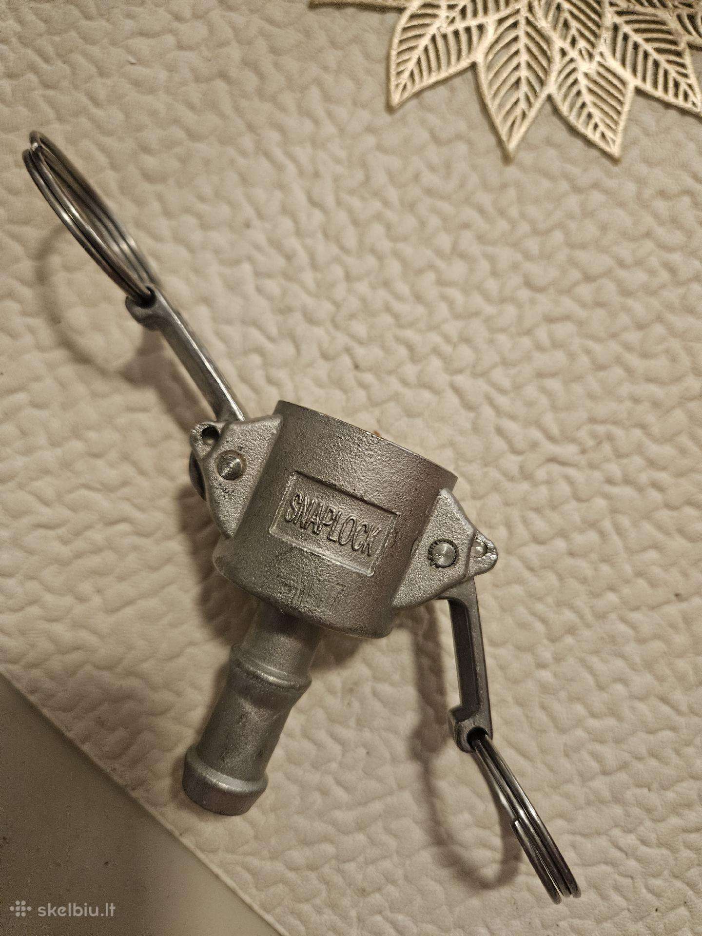 Snaplock greitoji kamlock jungtis su žarnos antg.