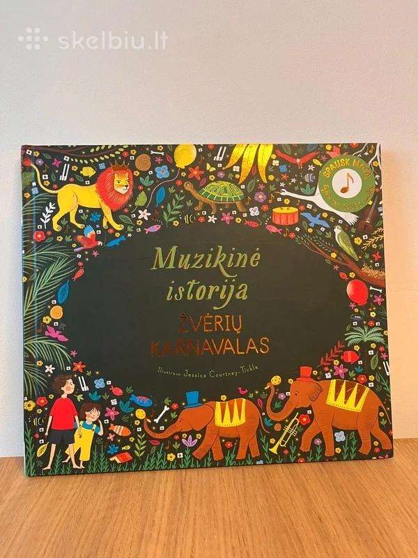 Knyga: Muzikinė istorija. Žvėrių karnavalas, 2021
