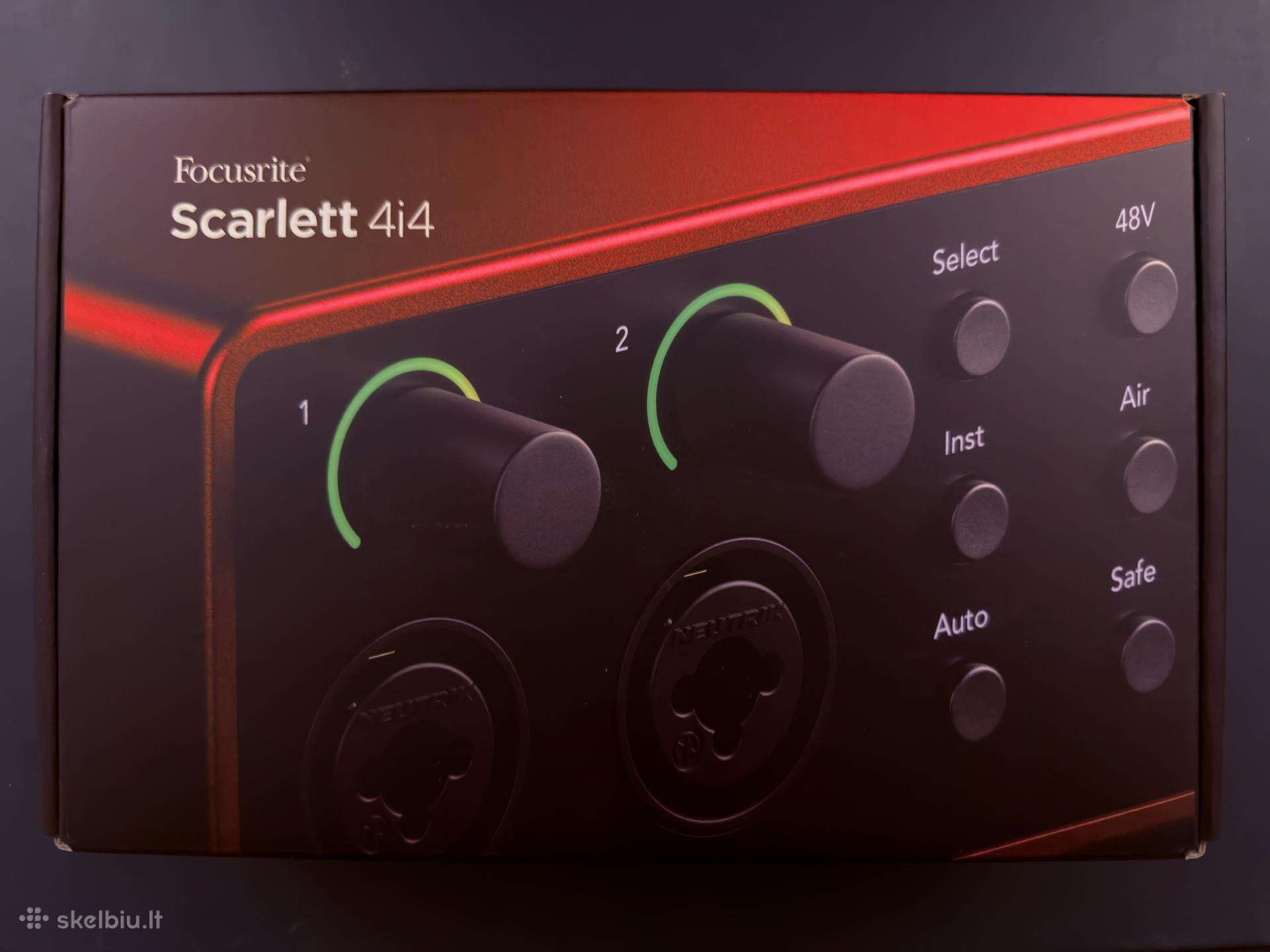 Focusrite Scarlett 4i4 4th Gen