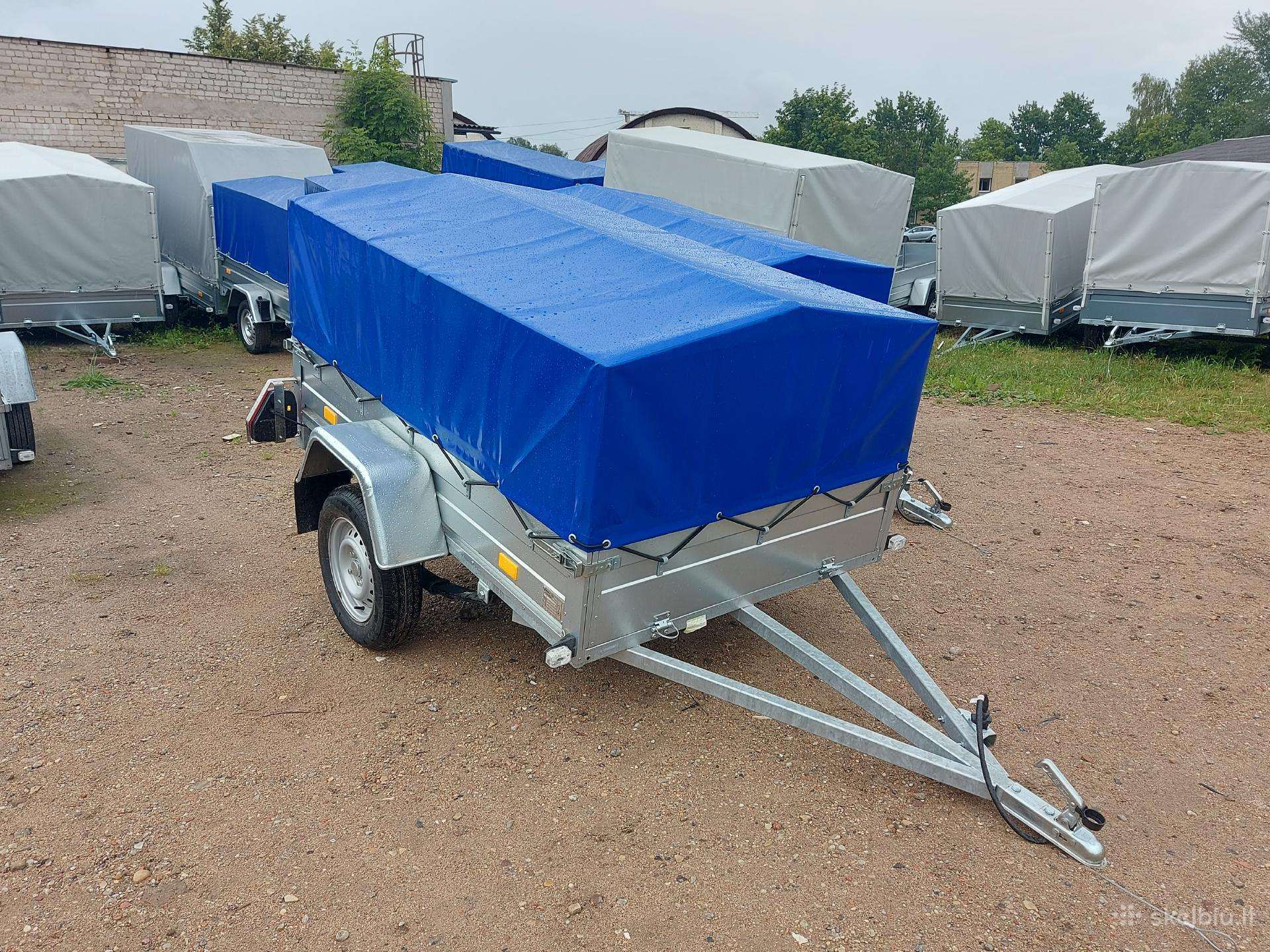 Rydwan, passenger car trailers