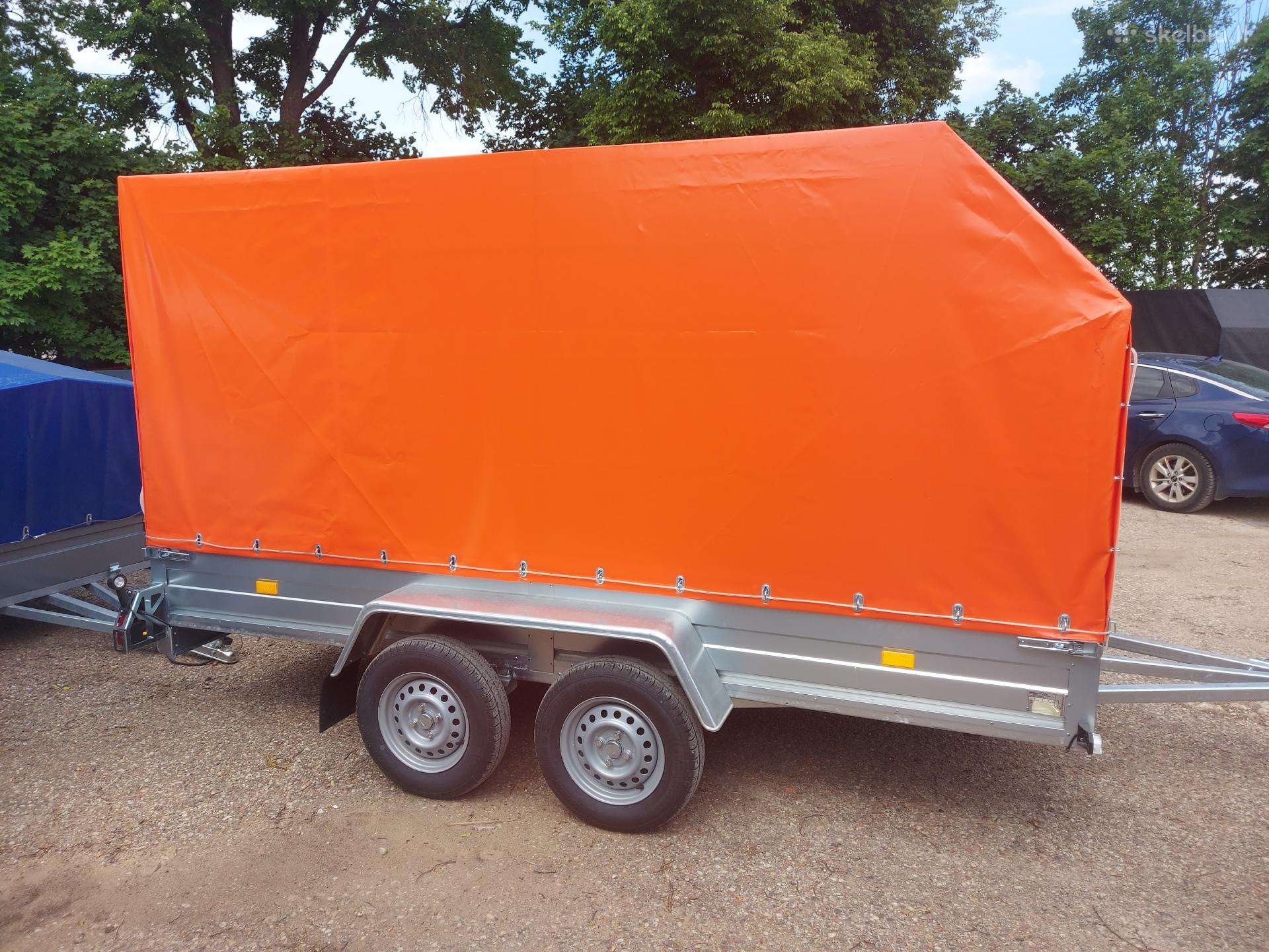 Rydwan, passenger car trailers