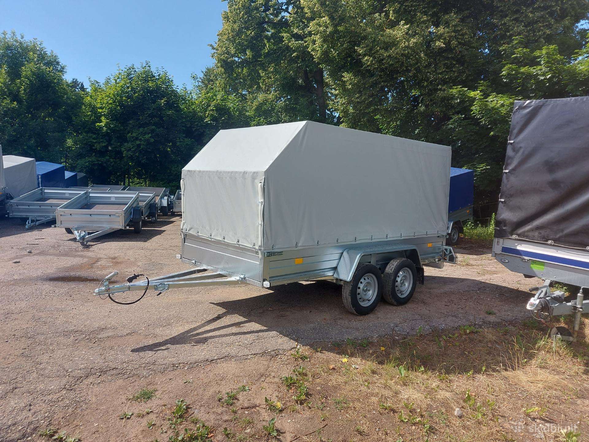 Rydwan, lengvųjų automobilių priekabos