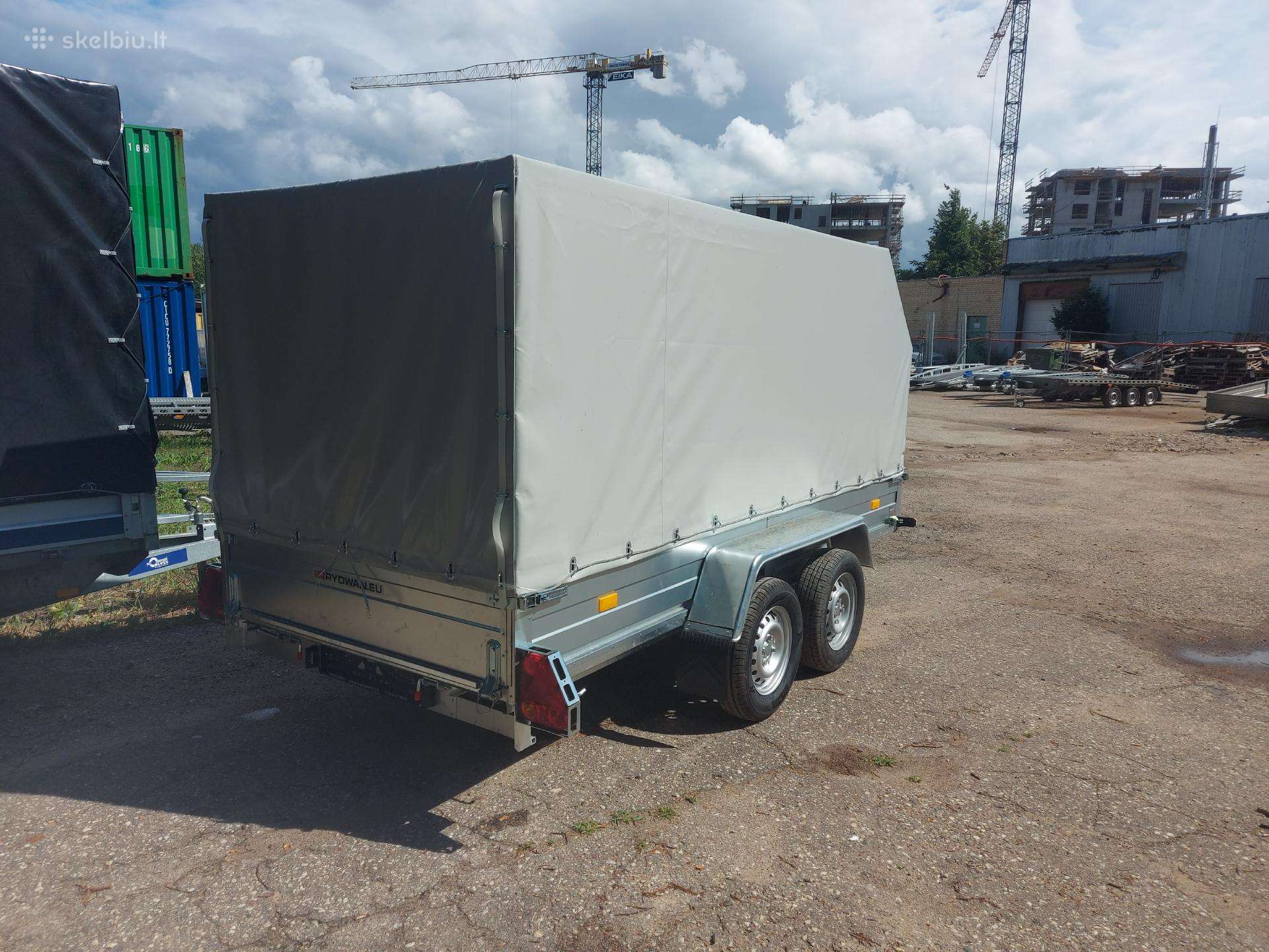 Rydwan, lengvųjų automobilių priekabos