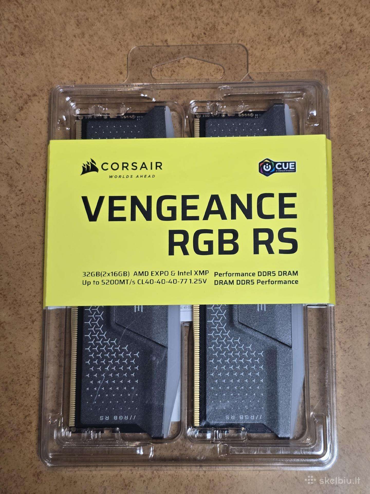 Corsair Vengeance Rgb RS 2x16gb Ddr5 5200mhz Cl40