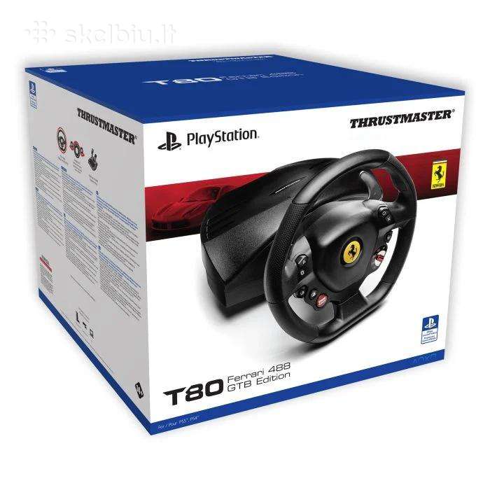 Žaidimų vairas Trustmaster t80