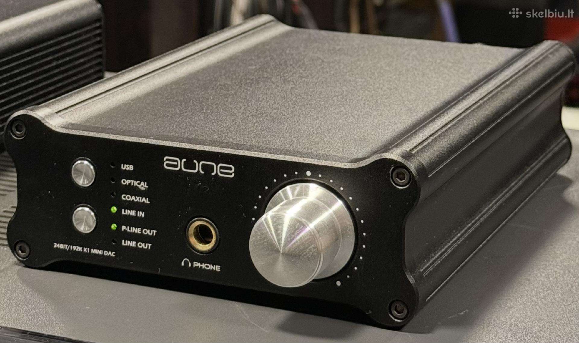 Aune X1 Mini Dac 24 bit/192k Ausinių stiprintuvas