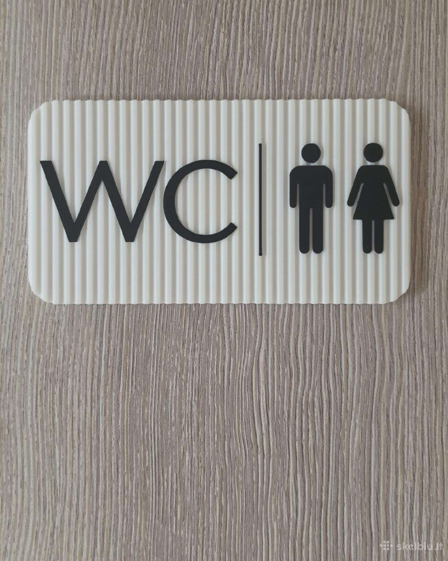 WC iškaba