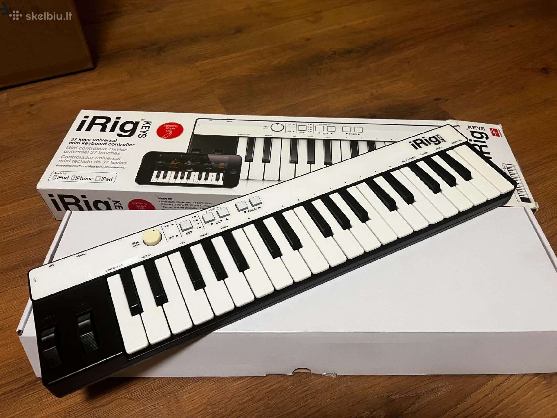 Multimedia irig Keys 37 klaviatūra sintezatorius