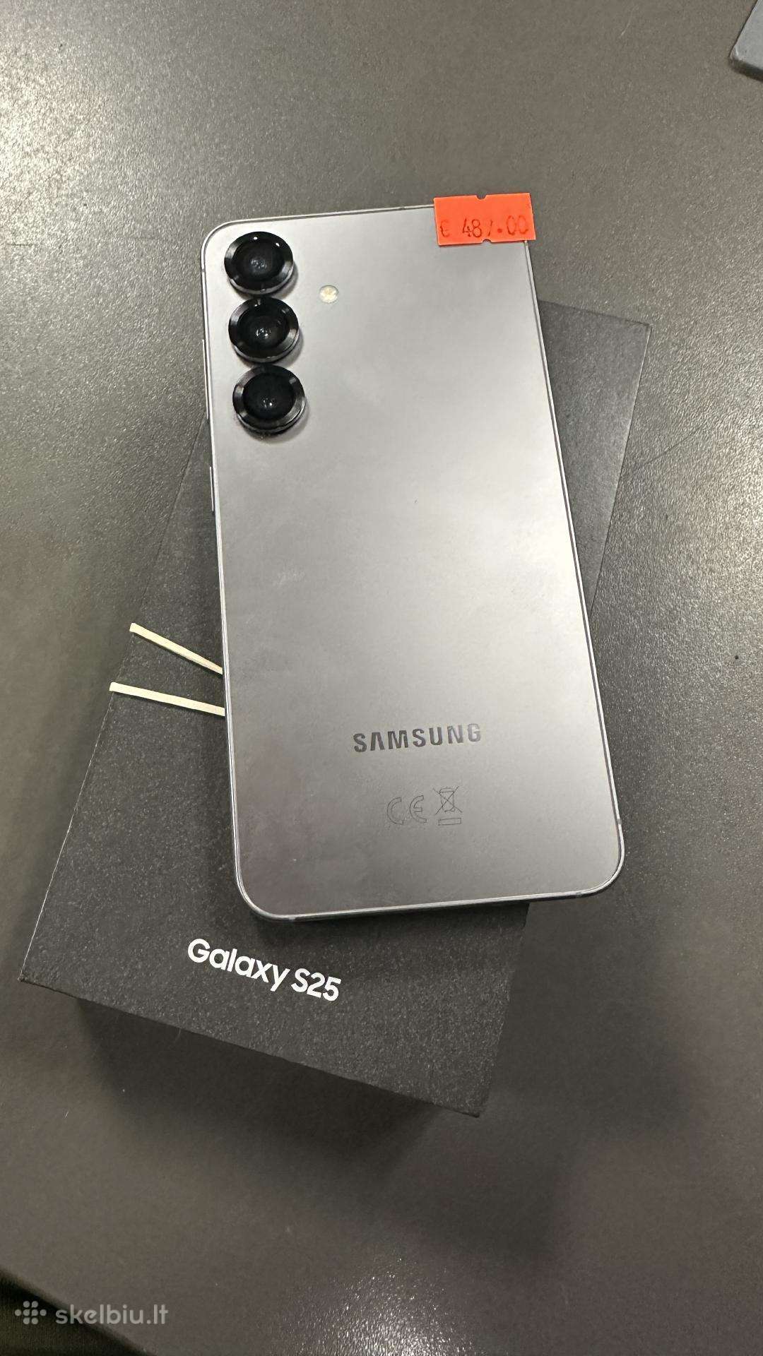 Kaip nauji Samsung Galaxy s25 su garantija.