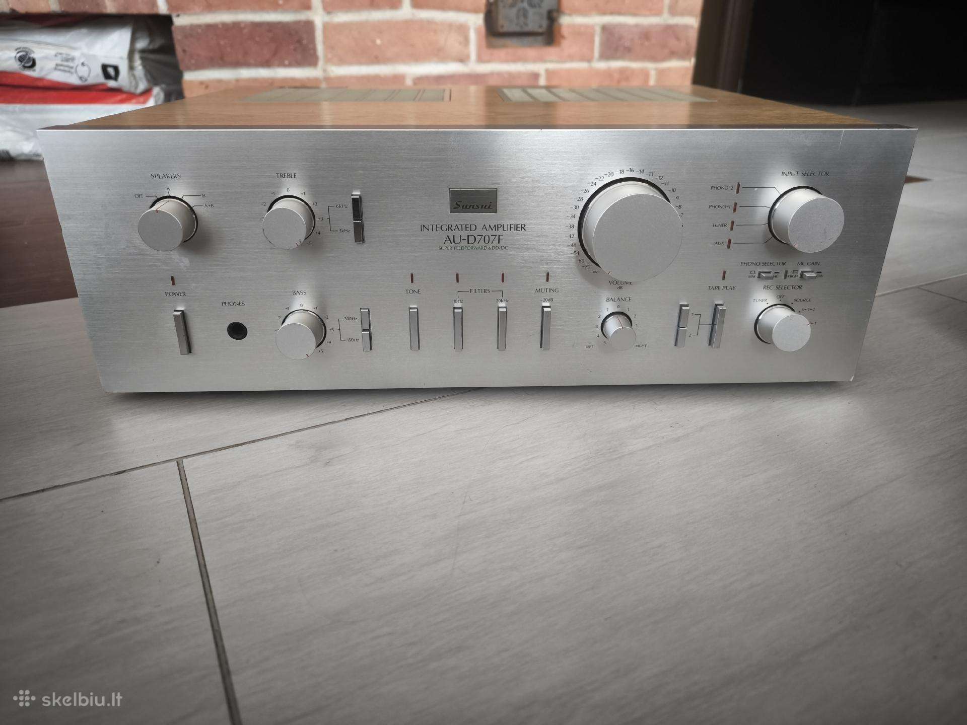Sansui Au-d 707f stiprintuvas
