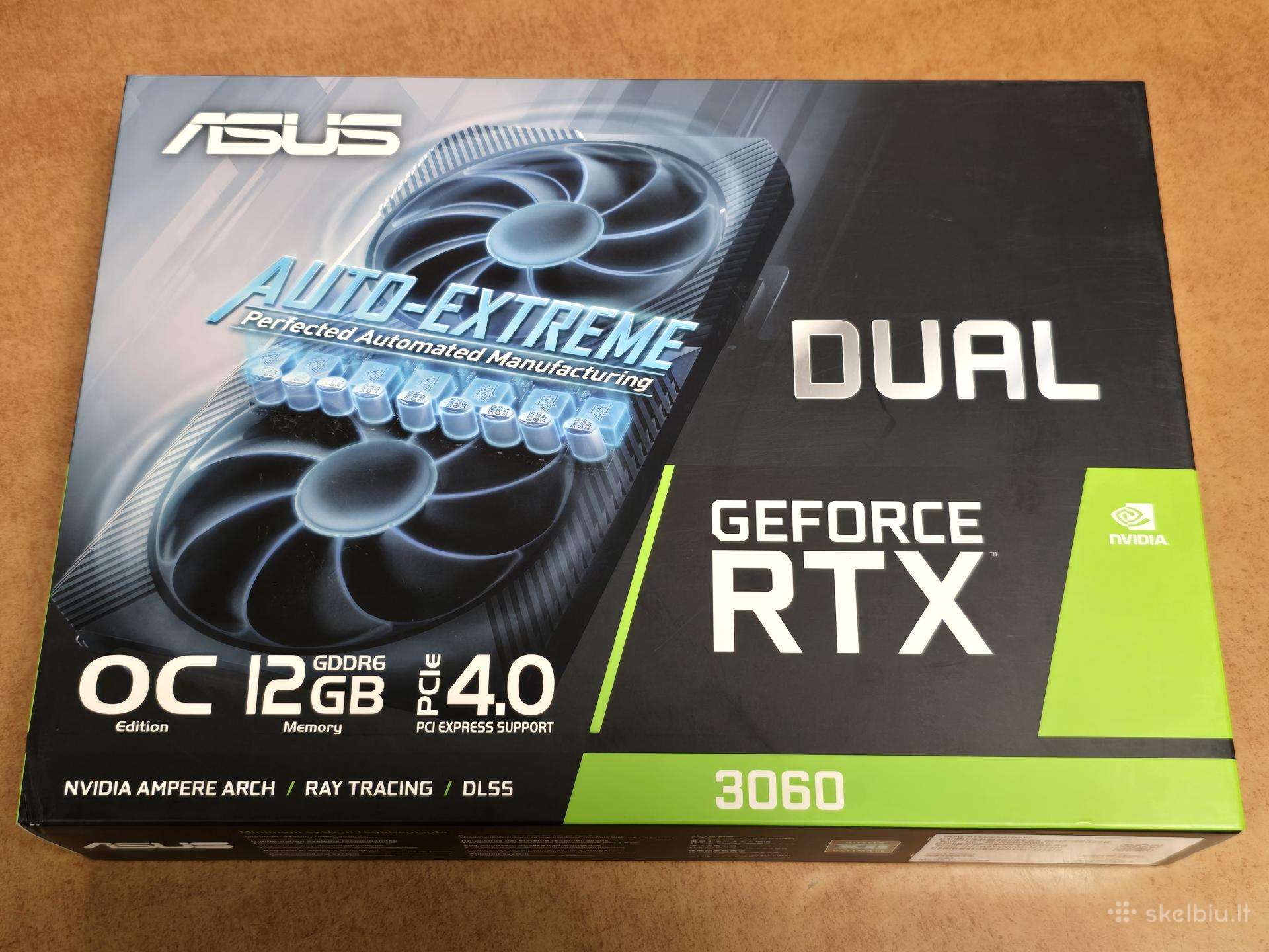 Asus Geforce Rtx 3060 V2 Oc 12gb Gddr6 192bit