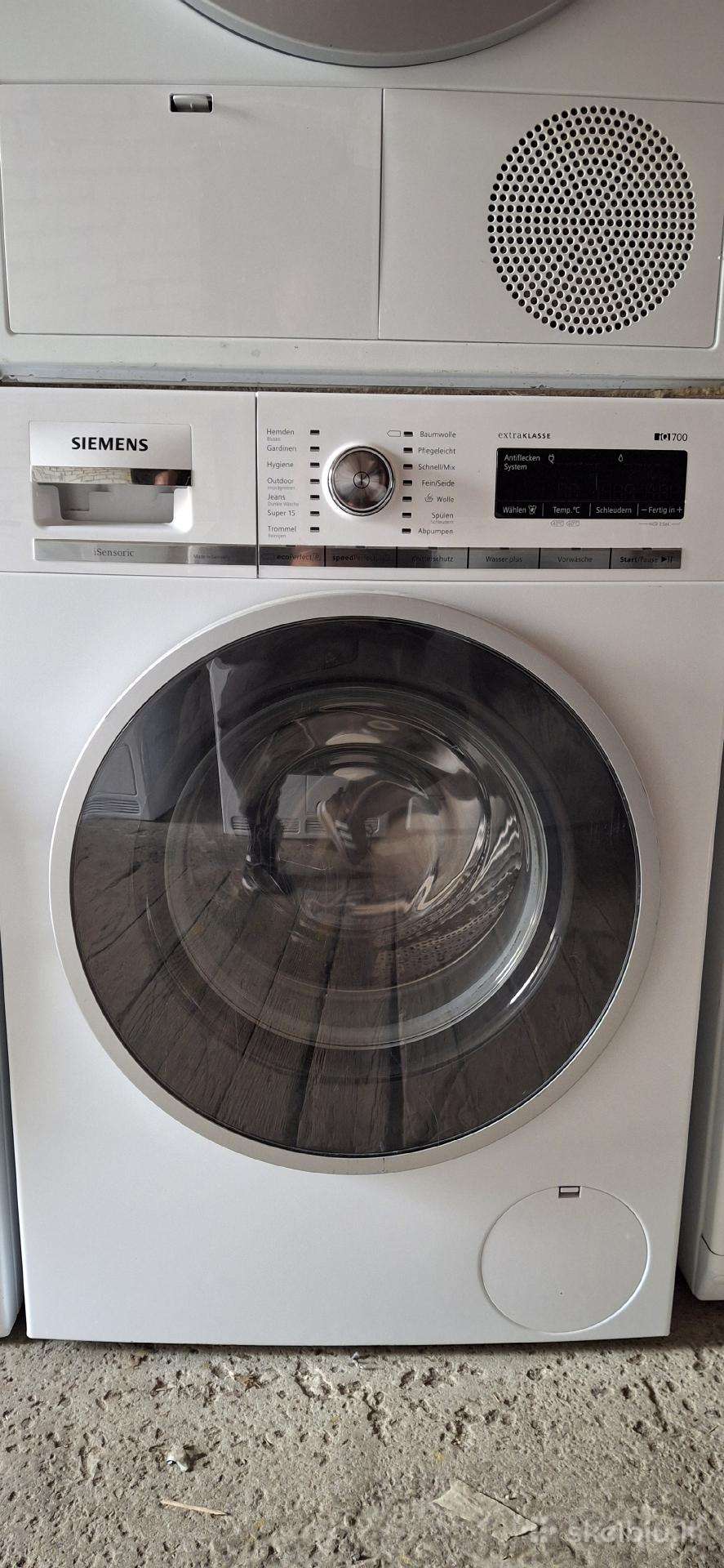 Skalbimo mašina "Siemens iq700" Wm16y841 A+++
