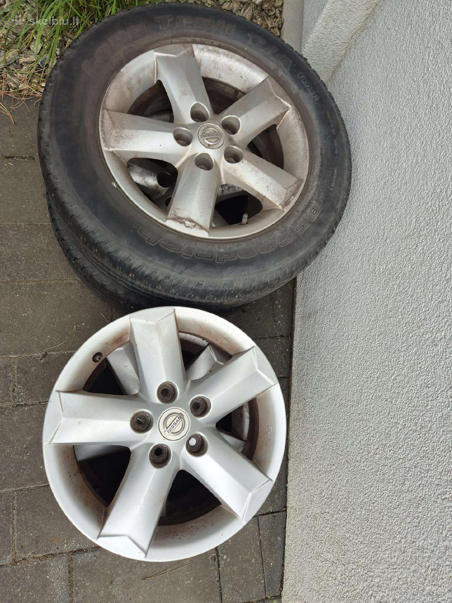 Nissan Qashqai originalūs ratlankiai R16 5x114.3